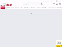 Tablet Screenshot of educatec.ch